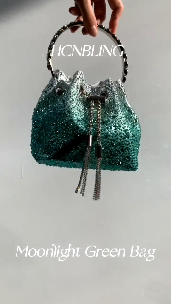 HCNBLING Moonlight Green Bag